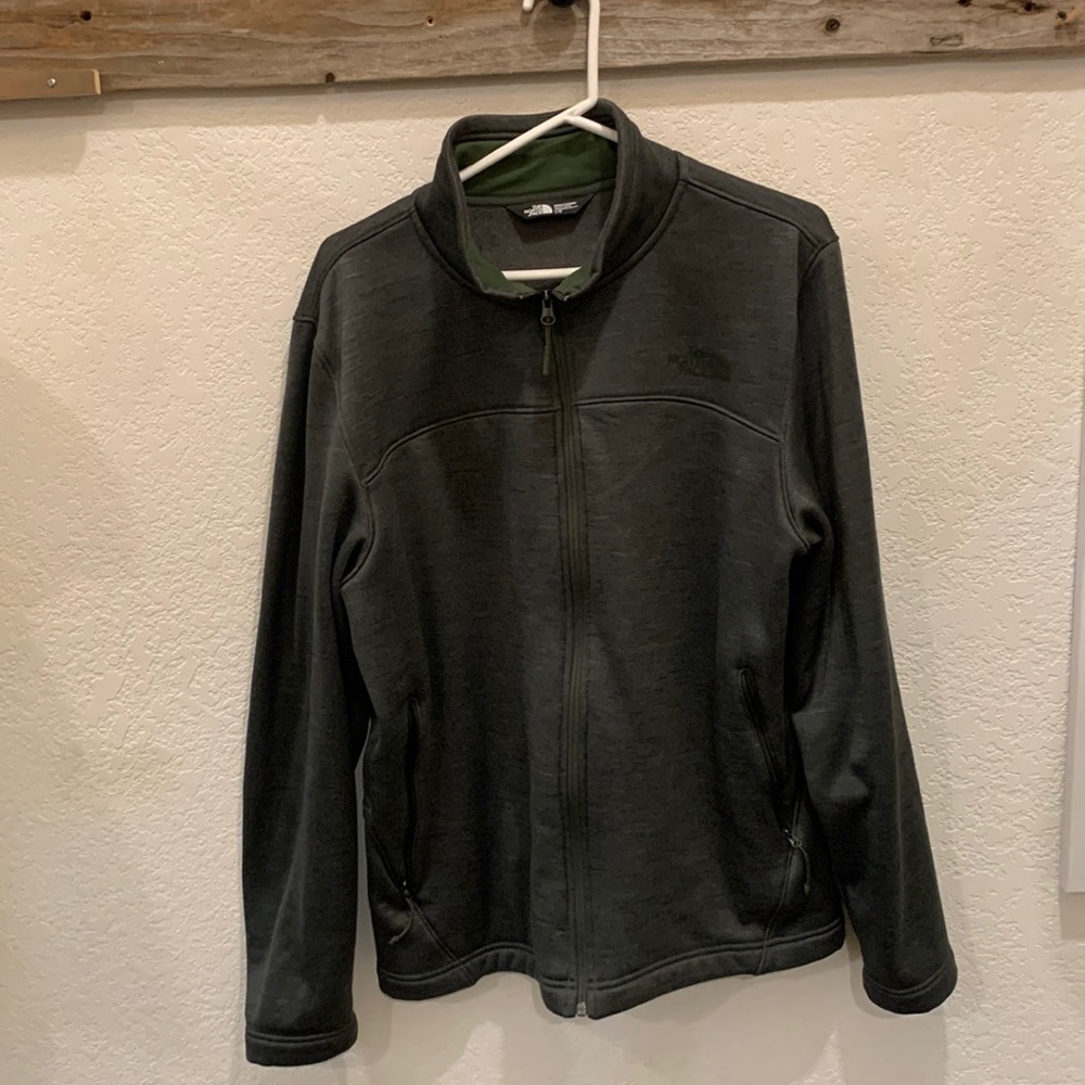 The North Face jacket zip-up